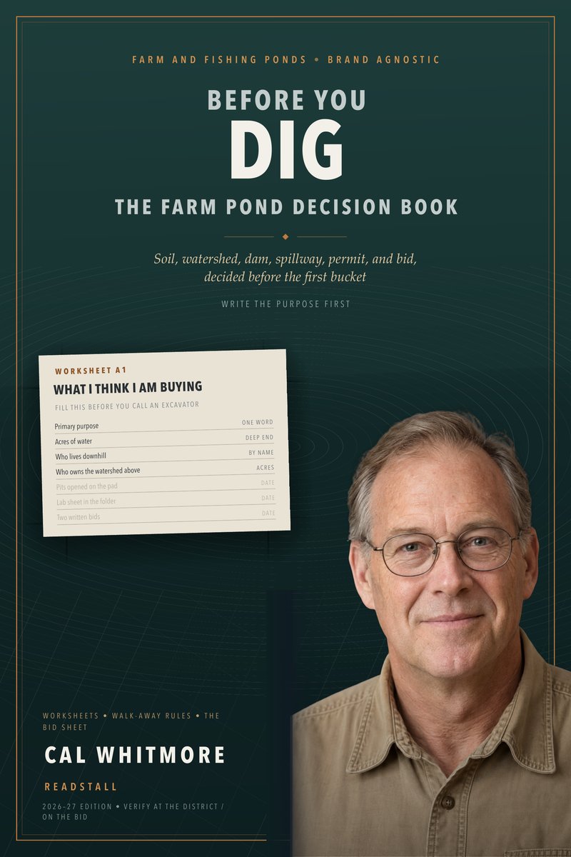Before You Dig: The Farm Pond Decision Book